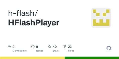 hflashplayer|HFlashPlayer/README.md at main h